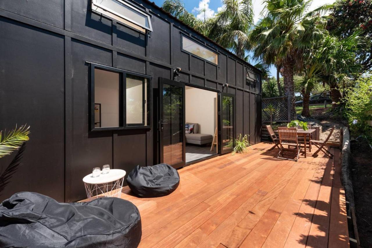 Villa Cozy Tiny House Hideaway Tauranga Exterior foto
